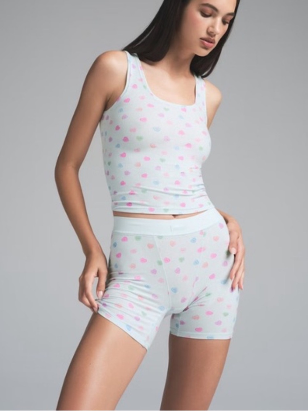 NWT Skims Candy Heart Boxer